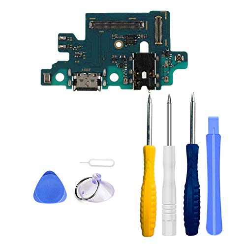 LTZGO Dock Connector Kompatibel mit Samsung Galaxy A40 A405 5.9 inch 2019 USB Typ C Ladebuchse Lade Port Charger Port Ladeport USB Ladebuchse mit Flexkabel,Schraubenzieher, Werkzeug Set von LTZGO