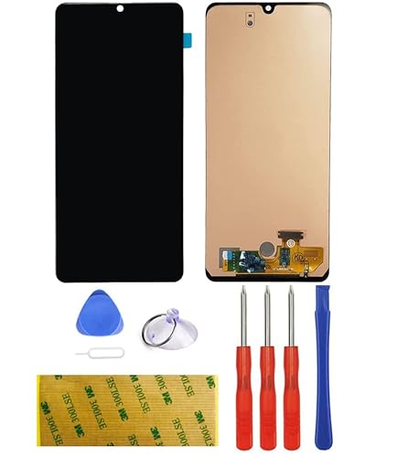 LTZGO Ersatz Kompatibel für Samsung Galaxy A31 A315 Display LCD Schwarz Touchscreen Digitizer Bildschirm Glas Assembly Werkzeuge Reparatur Set Kit 3M Klebeband Adhesive (ohne Rahmen) von LTZGO