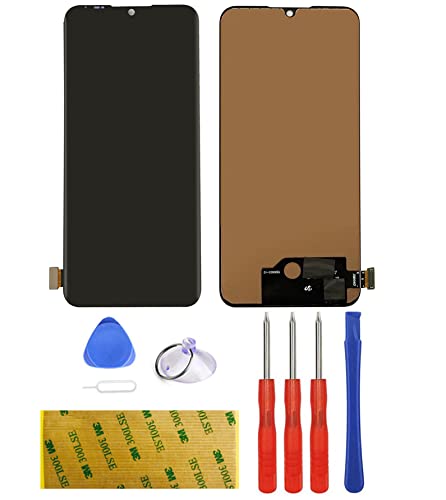 LCD Display Kompatibel mit Xiaomi Mi A3,Xiaomi Mi CC9e M1906F9SH, M1906F9SI ​Schwarz Ersatz Touchscreen Digitizer Bildschirm Glas (ohne Rahmen) Assembly Werkzeuge Reparatur Set Kit Klebstoff von LTZGO