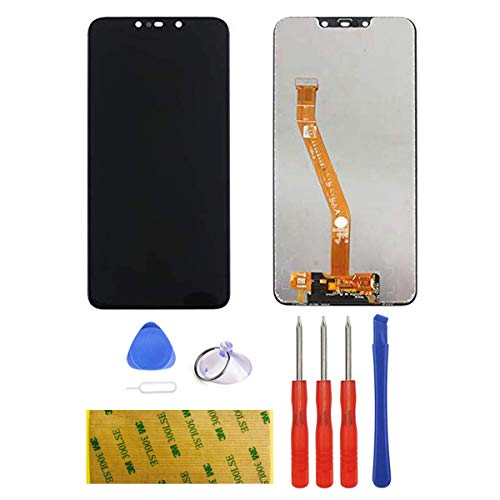 LTZGO Universal für Huawei Mate 20 Lite Ersatzbildschirm LCD Schwarz Touchscreen Digitizer Glas Display (ohne Rahmen) Ersatzteile Reparaturwerkzeuge Komplett Werkzeugset von LTZGO