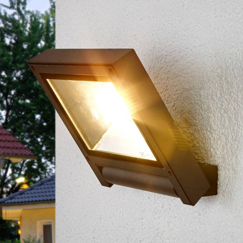 Lucande LED-Außenstrahler Maica, anthrazit, schwenkbar, IP65 von LUCANDE