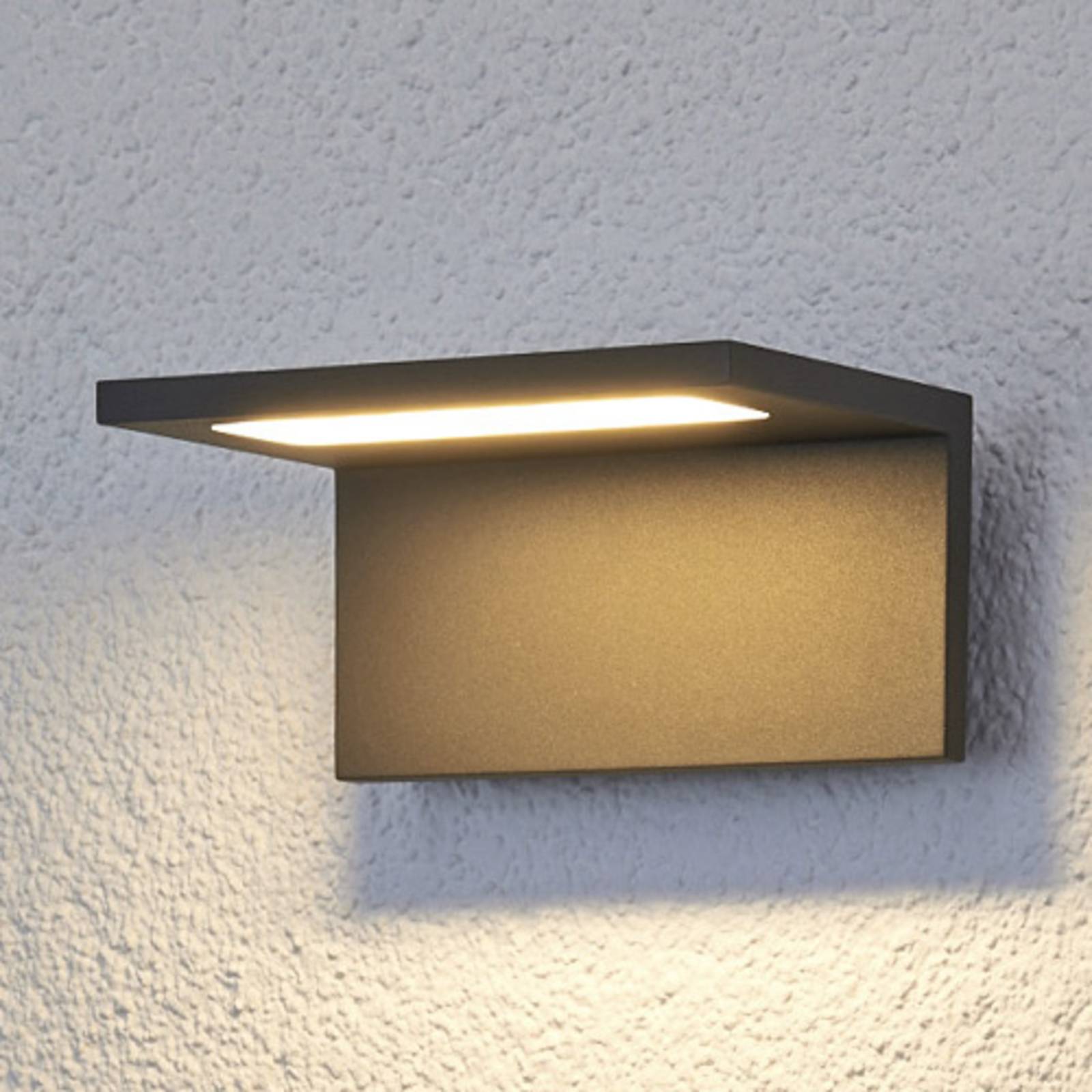 Flache LED-Außenwandleuchte Caner Flache LED-Außenwandleuchte Caner von LUCANDE