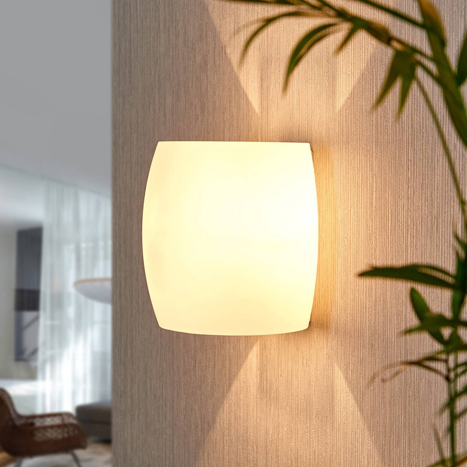 Glas-Wandlampe Lusine Glas-Wandlampe Lusine von LUCANDE