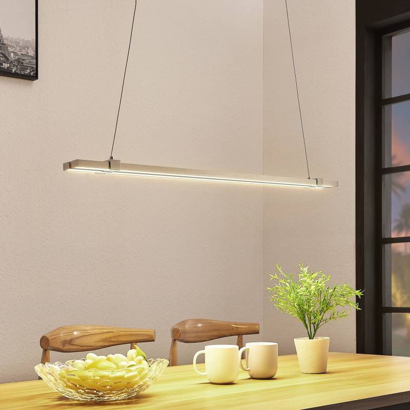 LED-Balkenpendelleuchte Tymon, schmal, ausziehbar von LUCANDE