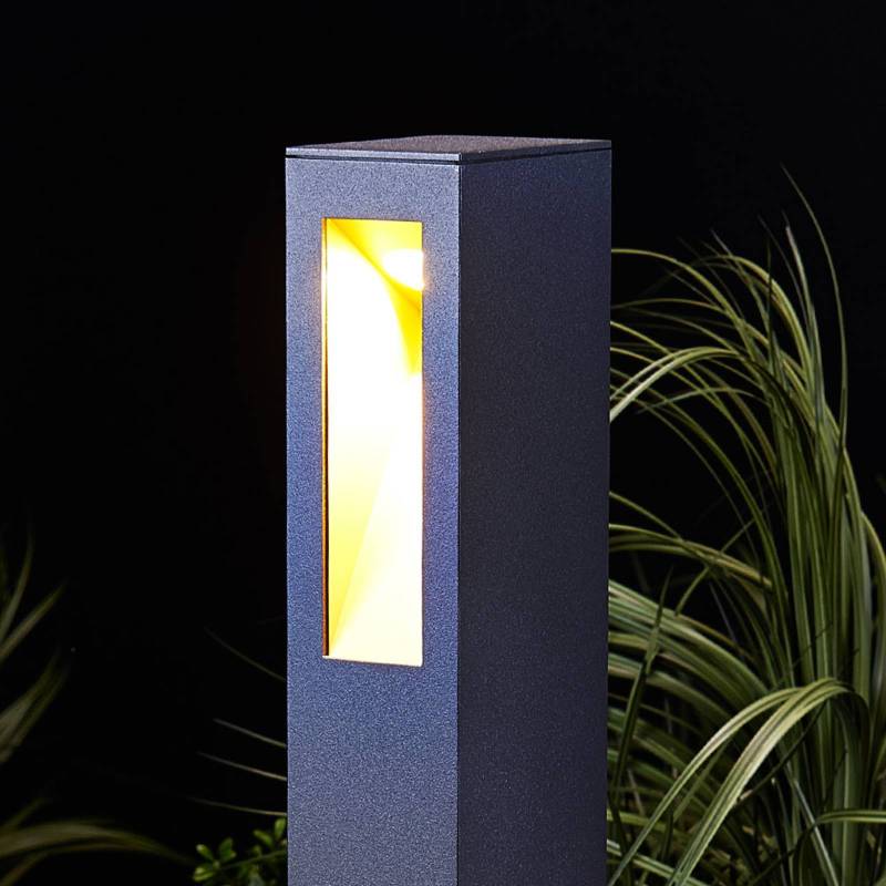 Lucande LED-Wegeleuchte Jenke, 65 cm, anthrazit, Aluminium von LUCANDE