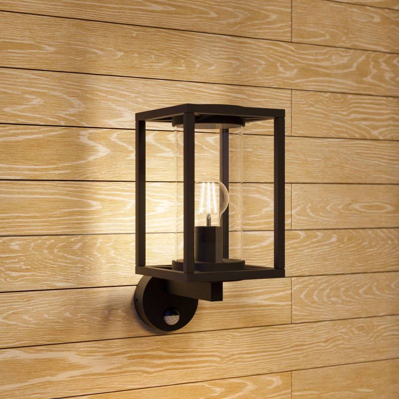 Lucande Außenwandlampe Ferda, Sensor, stehend anthrazit IP44 von LUCANDE