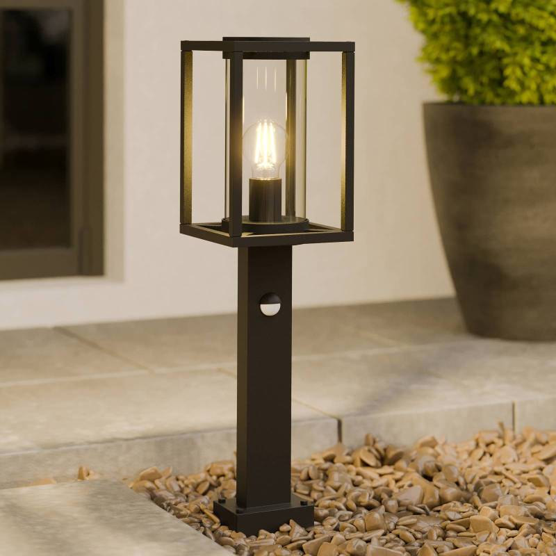 Lucande Wegeleuchte Ferda, 60 cm, Sensor, anthrazit, IP44 von LUCANDE