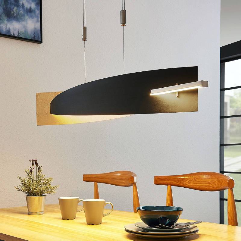 Lucande LED-Hängeleuchte Marija, 101 cm, schwarz, dimmbar von LUCANDE