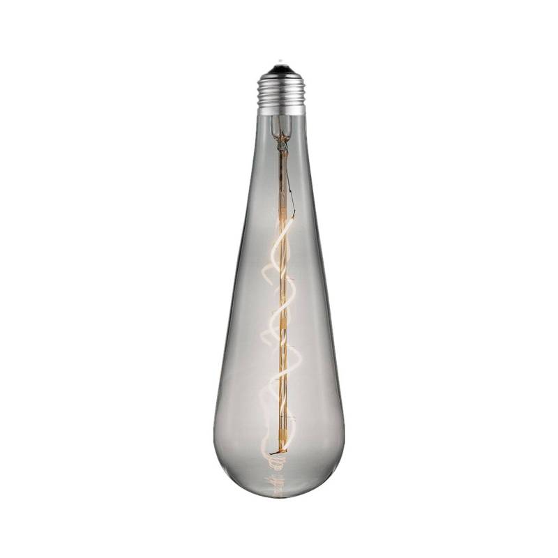 Lucande LED-Lampe E27 Ø 9cm 4W 1800K smoke von LUCANDE