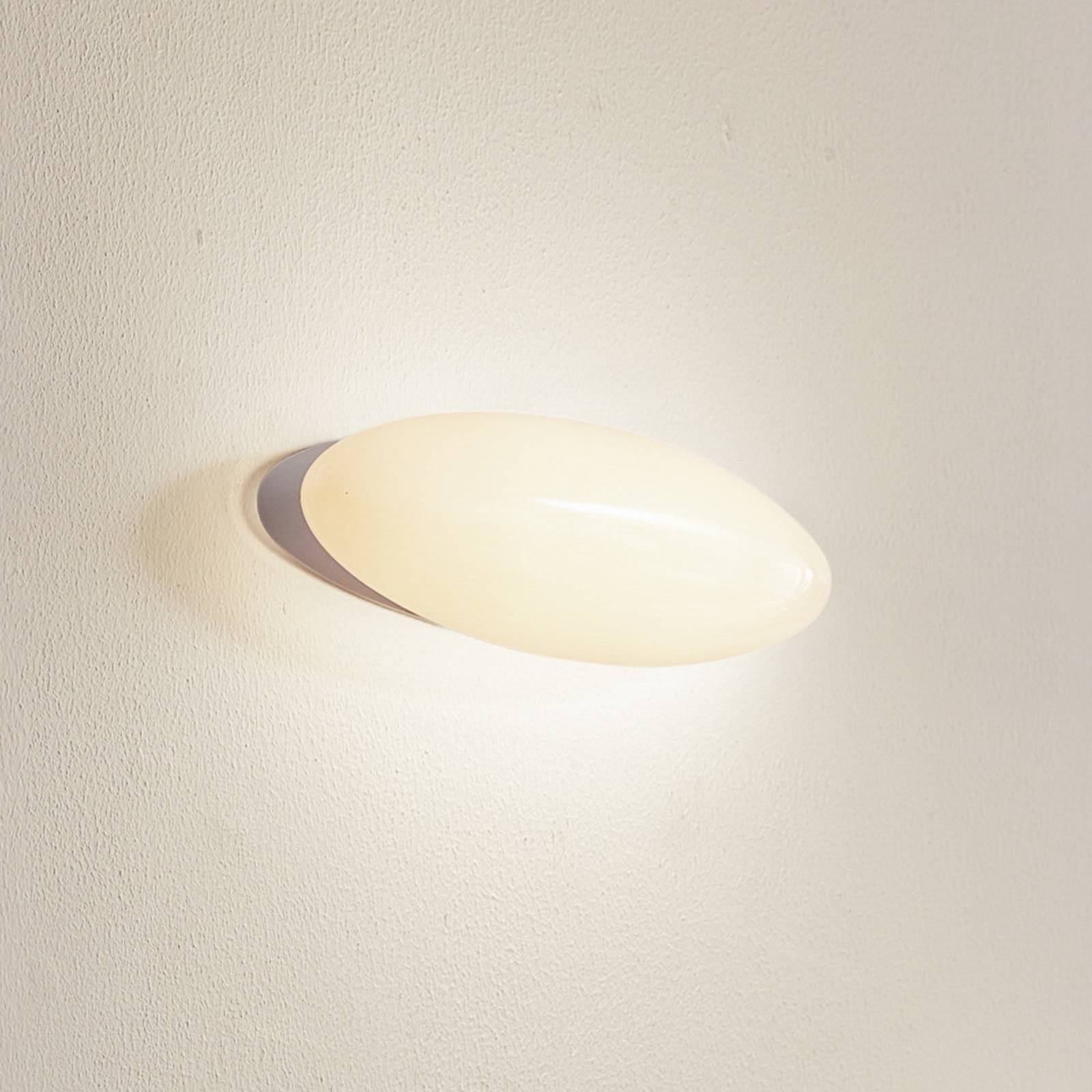 Lucande Leihlo LED-Wandleuchte, oval, weiß von LUCANDE