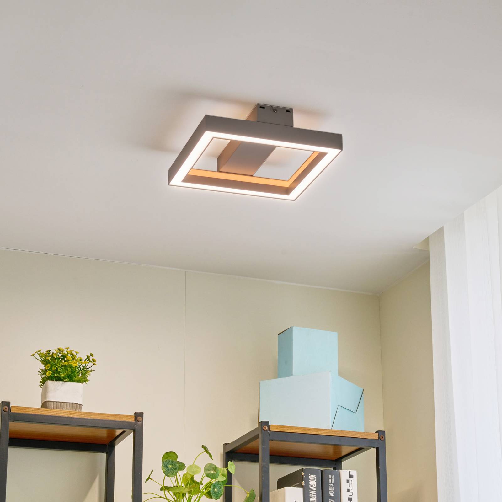 Lucande Smart LED-Deckenleuchte Tjado, 30 cm, weiß, RGBW Lucande Smart LED-Deckenleuchte Tjado, 30 cm, weiß, RGBW von LUCANDE