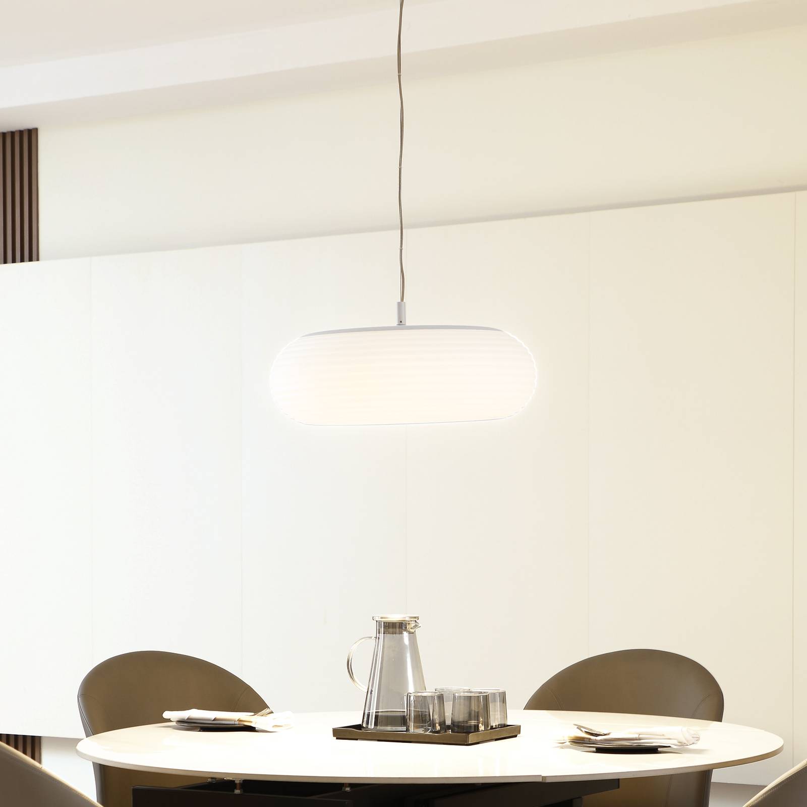 Lucande Smart LED-Hängeleuchte Bolti, weiß, RGBW, CCT, Tuya Lucande Smart LED-Hängeleuchte Bolti, weiß, RGBW, CCT, Tuya von LUCANDE