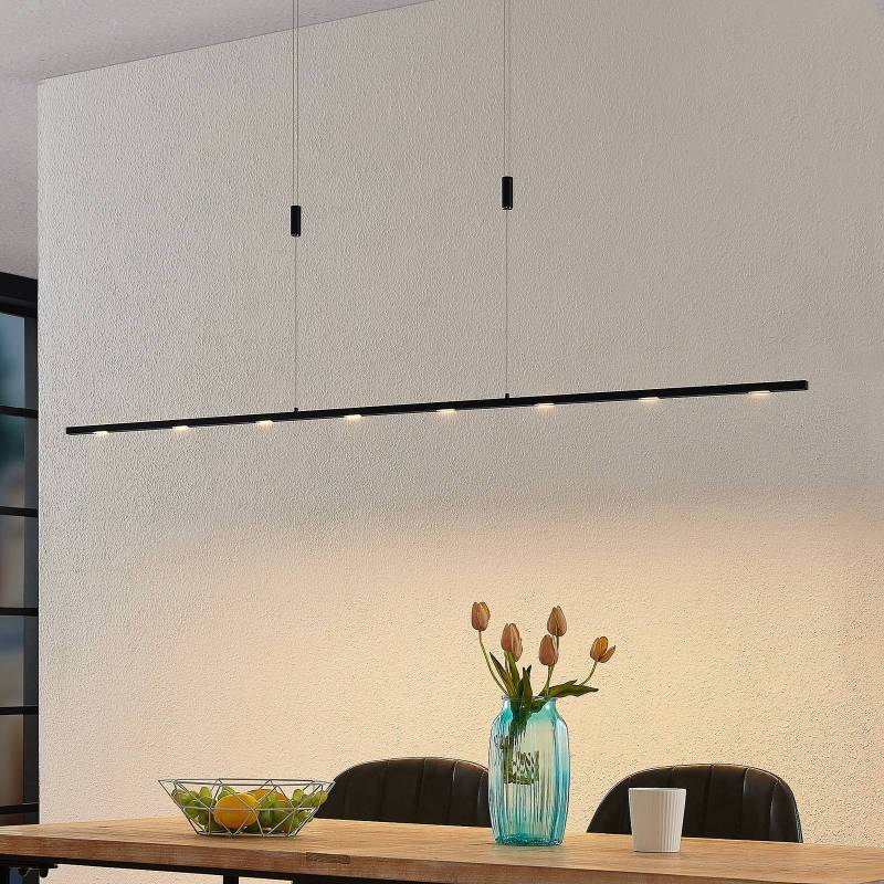 Lucande LED-Pendellampe Stakato, 180 cm, 8-flg., dimmbar von LUCANDE