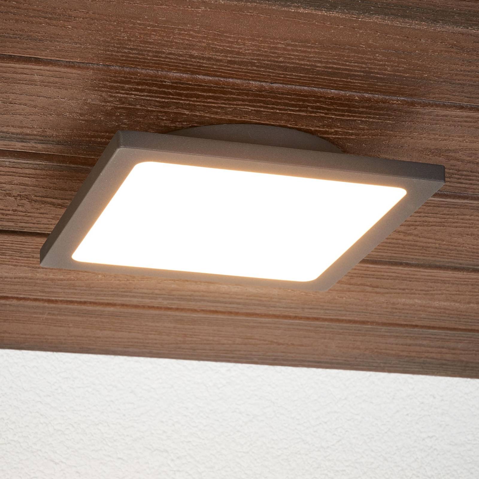 Lucande LED-Außendeckenlampe Mabella, 23 cm, Sensor, IP65 Lucande LED-Außendeckenlampe Mabella, 23 cm, Sensor, IP65 von LUCANDE