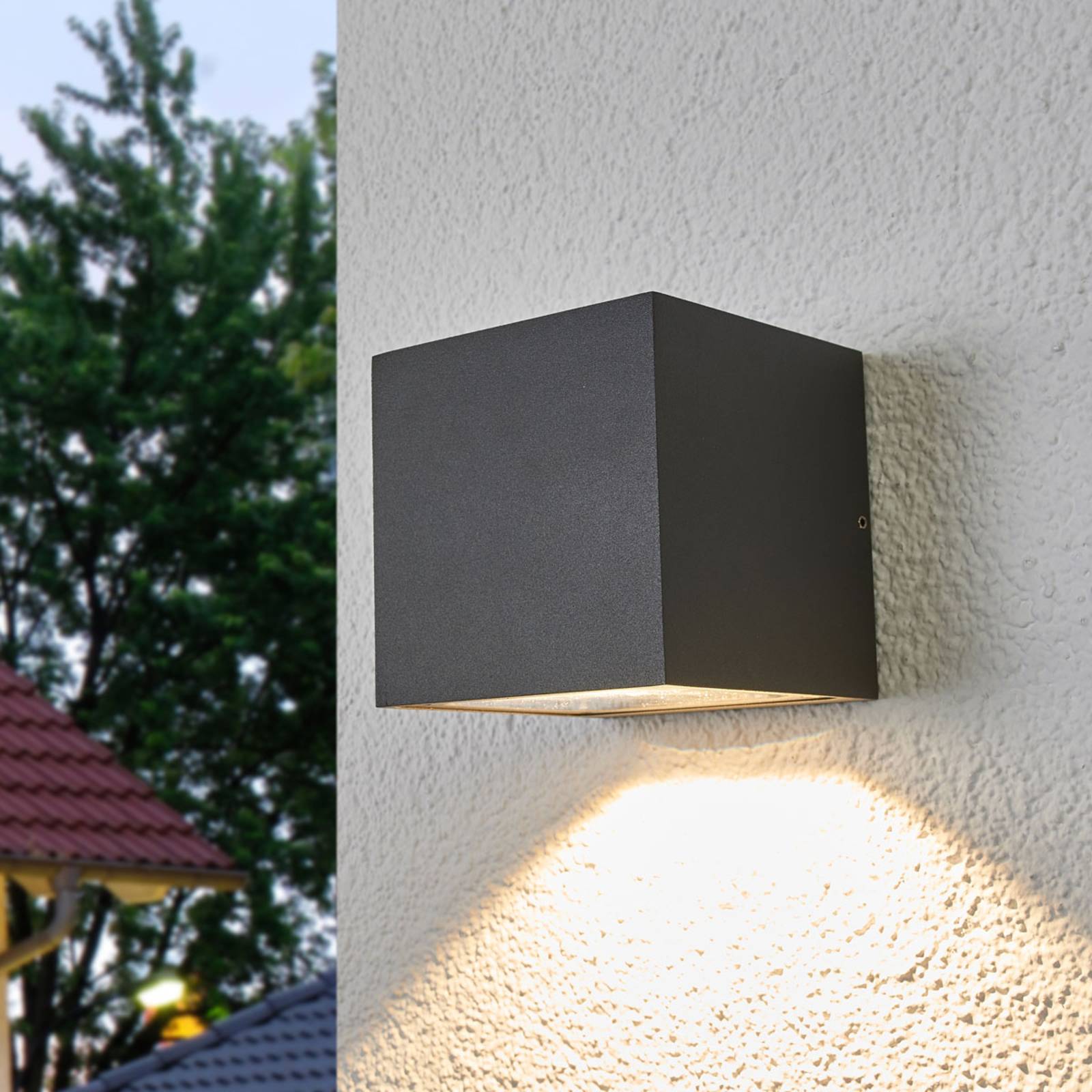Lucande LED-Außenwandleuchte Merjem, 12 cm, down, IP54 Lucande LED-Außenwandleuchte Merjem, 12 cm, down, IP54 von LUCANDE