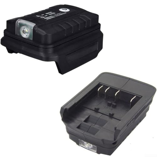 Batterieadapter, integrierte Ladeplatine und Schutzplatine und Taschenlampe, für Bosch 18V Lithium-Batterie Batterieadapter, integrierte Ladeplatine und Schutzplatine und Taschenlampe, für Bosch 18V Lithium-Batterie von LUCKCDUO