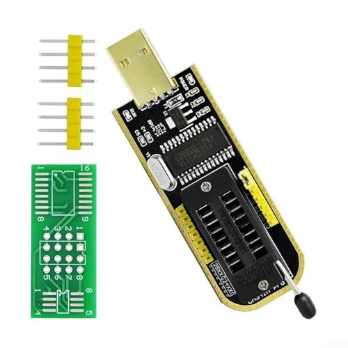 CH341A USB-Programmierwerkzeug für 24 für EEPROM und 25 SPI-Flash-Chips, kompatibel mit verschiedenen Mikrocontrollern von LUCKCDUO