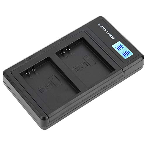 Akku -Ladegerät, Kameratonladegerät Akku -Ladegerät mit LCD -Display Kunststoff Tragbar für die Akku -Ladegerät, Kameratonladegerät Akku -Ladegerät mit LCD -Display Kunststoff Tragbar für die von LUCKDANO