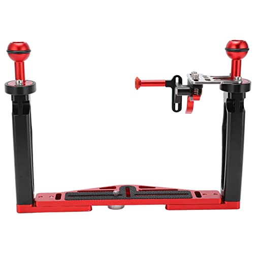 Kamera -Stabilisator, Dual -Griff -Tablettstabilisator Dual Griff Tablett Stabilisator Rig mit Stabilen Leistung Aluminiumlegierung für Unterwasserkamera Kamera -Stabilisator, Dual -Griff -Tablettstabilisator Dual Griff Tablett Stabilisator Rig mit Stabilen Leistung Aluminiumlegierung für Unterwasserkamera von LUCKDANO