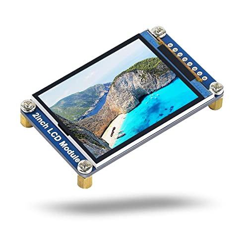 2-Inch 262K Color LCD Display Module, Waveshare 240(V) x 320(H) RGB Resolution IPS Screen, 3.3V/5V, SPI Interface, Compatible with Raspberry Pi/Jetson Nano/VisionFive2/STM32 von LUCKFOX