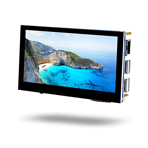 4.3inch Capacitive Touchscreen, Waveshare 60Hz LCD Screen, 800 x 480 Pixels, for Raspberry Pi, 160° Wide-Angle Low-Power IPS Screen, with MIPI DSI Interface, for Various Projects von LUCKFOX
