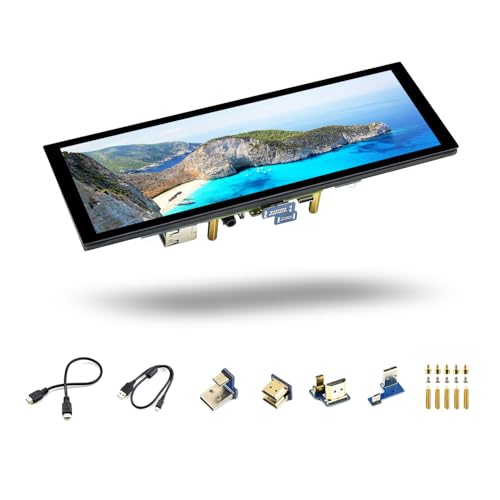 LUCKFOX 7.9-inch HDMI Touchscreen LCD Display, Waveshare 400(H) x 1280(V) Pixels IPS Screen, 60Hz Computer Monitor, for Raspberry Pi OS/Ubuntu/Jetson Nano/PC Windows 11/10/8.1/8/7 von LUCKFOX