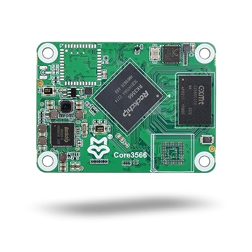 LUCKFOX Core3566004000 Module, Features Rockchip RK3566 Quad Core Processor, with 4GB LPDDR4 SDRAM Memory, Compatible with Raspberry Pi CM4 Baseboard von LUCKFOX