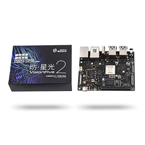 LUCKFOX VisionFive2 4GB Single Board Computer, up to 1.5GHz Operating Frequency, for Raspberry Pi, Used for Running Multi-Programs Simultaneously, for Running Quake 3D/GLMark2/Mane Simulator, etc von LUCKFOX
