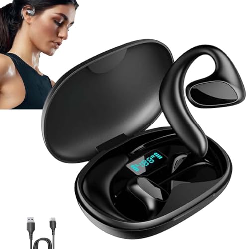 Flegobey Translator Earbuds, AI Translator Earbuds, Kabellose Übersetzungs-Kopfhörer, 3-in-1-Sprachübersetzung 144 Sprachen Übersetzungsgerät Zwei-Wege-Übersetzer-Kopfhörer (Schwarz) von LUCKKY