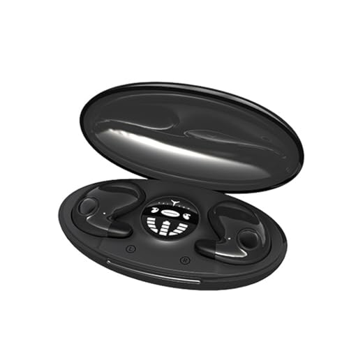 LUCKKY Goodwillbrave Invisible Sleep Wireless Earphone, kabellos im Ohr Bluetooth Kopfhörer, Earbuds für Seitenschläfer, drahtlose Noise Cancelling Kopfhörer zum Schlafen für kleine Ohren (Schwarz) LUCKKY Goodwillbrave Invisible Sleep Wireless Earphone, kabellos im Ohr Bluetooth Kopfhörer, Earbuds für Seitenschläfer, drahtlose Noise Cancelling Kopfhörer zum Schlafen für kleine Ohren (Schwarz) von LUCKKY