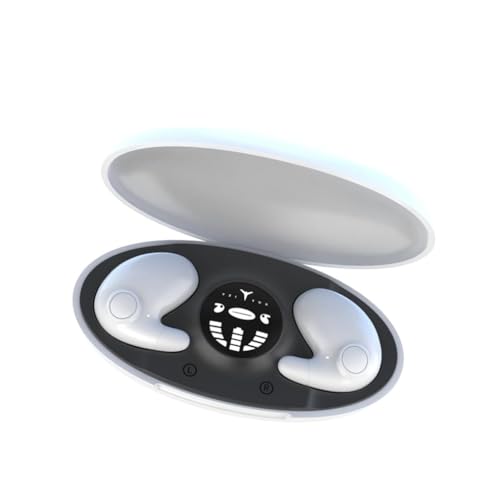 LUCKKY Goodwillbrave Invisible Sleep Wireless Earphone, kabellos im Ohr Bluetooth Kopfhörer, Earbuds für Seitenschläfer, drahtlose Noise Cancelling Kopfhörer zum Schlafen für kleine Ohren (Weiß) LUCKKY Goodwillbrave Invisible Sleep Wireless Earphone, kabellos im Ohr Bluetooth Kopfhörer, Earbuds für Seitenschläfer, drahtlose Noise Cancelling Kopfhörer zum Schlafen für kleine Ohren (Weiß) von LUCKKY