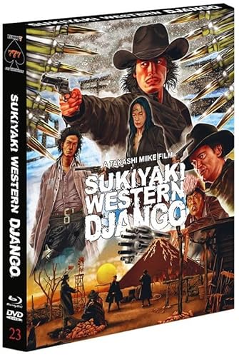 Sukiyaki Western Django - Limited Edition auf 777 Stück - Extended Director's Cut - mit Poster & Bierfilz in Scanavo Full-Sleeve (Blu-ray+DVD) von LUCKY 7