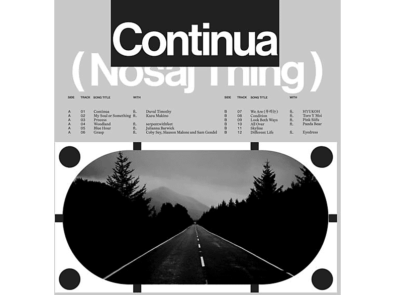 Nosaj Thing - Continua (Crystal Clear LP+DL) (LP + Download) von LUCKYME