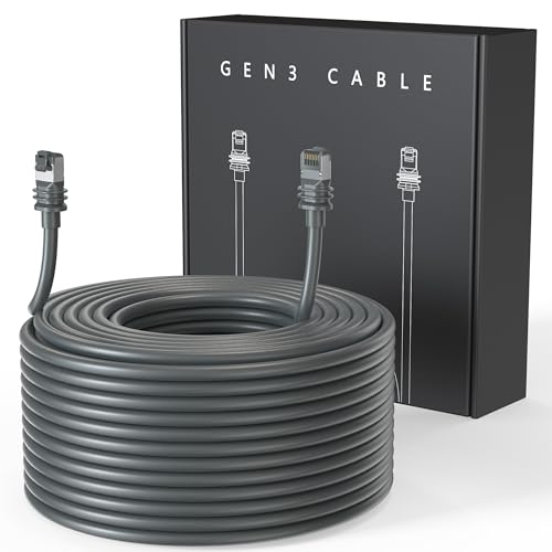 LUCMO Starlink Kabel für Starlink Gen3 V3 30 Fuß / 9.5M, kurzes Kabel, Starlink Kabel Ersatz Verlängerungskabel Wasser - Und Regensichere, Grau LUCMO Starlink Kabel für Starlink Gen3 V3 30 Fuß / 9.5M, kurzes Kabel, Starlink Kabel Ersatz Verlängerungskabel Wasser - Und Regensichere, Grau von LUCMO