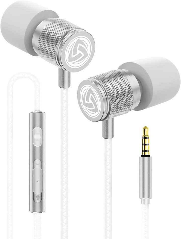 LUDOS Hochwertige Materialien In-Ear-Kopfhörer (Maximale Bequemlichkeit durch hochwertige Materialien, ergänzt durch innovative Features wie Magnete und Memory Foam für perfekten Sitz., mit Kristallklarem Sound, satte Bässe und ideale Frequenzabmischung) von LUDOS