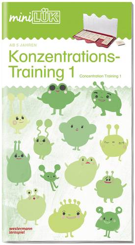 LÜK miniKonzentrationstraining 1 für Vor- und Grundschulkinder 318 von LÜK