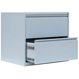 LÜLLMANN Hängeregistraturschrank lichtgrau 2 Schubladen 76,0 x 62,0 x 70,5 cm von LÜLLMANN