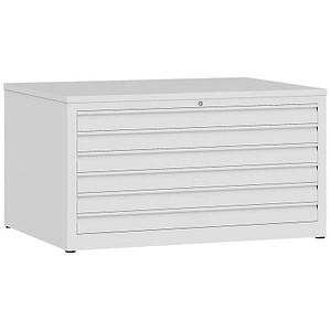 LÜLLMANN Planschrank signalweiß 6 Schubladen 113,5 x 83,5 x 60,5 cm LÜLLMANN Planschrank signalweiß 6 Schubladen 113,5 x 83,5 x 60,5 cm von LÜLLMANN