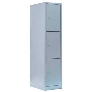 LÜLLMANN Schließfachschrank lichtgrau 523310, 3 Schließfächer 41,5 x 50,0 x 180,0 cm LÜLLMANN Schließfachschrank lichtgrau 523310, 3 Schließfächer 41,5 x 50,0 x 180,0 cm von LÜLLMANN