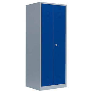 LÜLLMANN Spind enzianblau, lichtgrau 515421, 1 Schließfach 80,0 x 50,0 x 180,0 cm LÜLLMANN Spind enzianblau, lichtgrau 515421, 1 Schließfach 80,0 x 50,0 x 180,0 cm von LÜLLMANN
