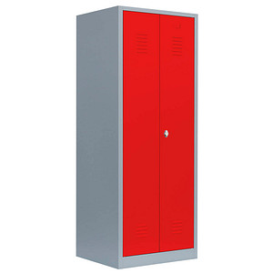 LÜLLMANN Spind feuerrot, lichtgrau 515424, 1 Schließfach 80,0 x 50,0 x 180,0 cm LÜLLMANN Spind feuerrot, lichtgrau 515424, 1 Schließfach 80,0 x 50,0 x 180,0 cm von LÜLLMANN