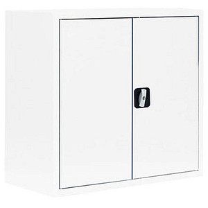 LÜLLMANN Stahlschrank 530307 signalweiß 80,0 x 38,3 x 75,0 cm, aufgebaut von LÜLLMANN