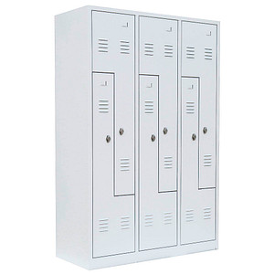 LÜLLMANN Z-Spind signalweiß 525127, 6 Schließfächer 118,5 x 50,0 x 180,0 cm LÜLLMANN Z-Spind signalweiß 525127, 6 Schließfächer 118,5 x 50,0 x 180,0 cm von LÜLLMANN