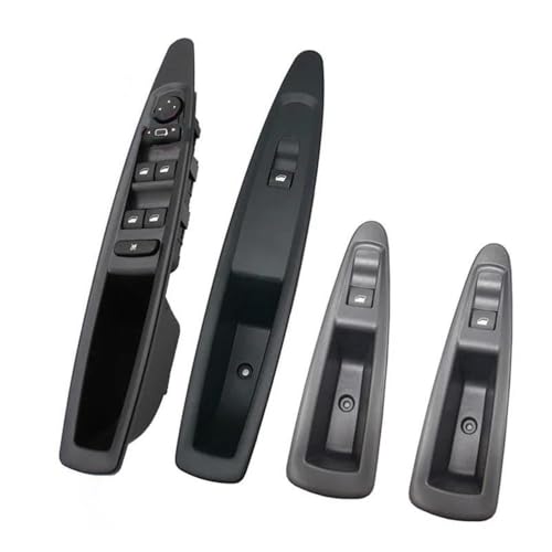 Für Citroen C4 2004-2010 4 Teile/Satz Power Fenster Control Schalter Auto Fensterheber Schalter Autoteile(Manual) von LUEVYM
