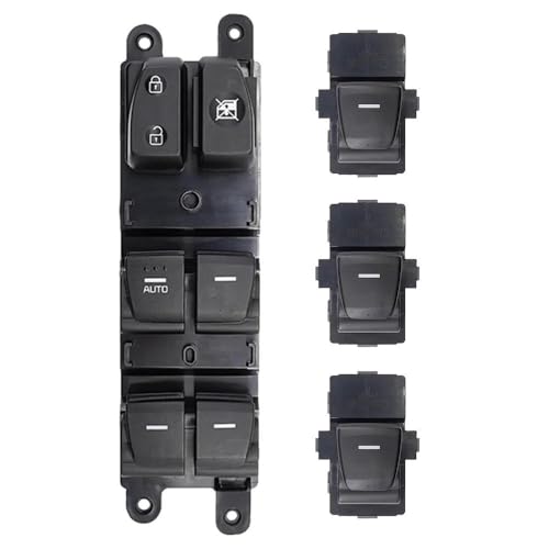 Für Hyundai Power Fenster Control Schalter Glas Heber Taste Autoteile(Auto Set) von LUEVYM