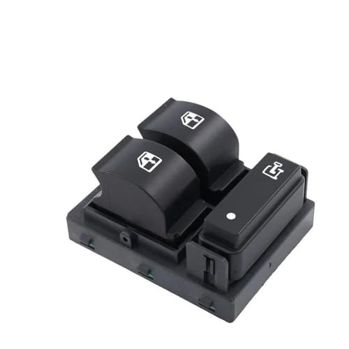 Für Peugeot Für Citroen Für FIAT Elektrische Power Lifter Fenster Triple Schalter Taste Autoteile(735487419 Green) von LUEVYM
