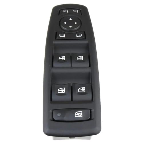 Für Renault Fluence Für Megane III Für Laguna III Power Fenster Master Heber Switch Control Taste Autoteile(Black) von LUEVYM