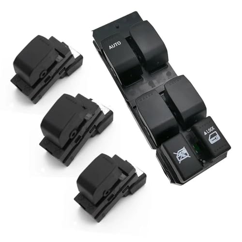 Für Suzuki Swift SX4 2005-2013 Fensterheber-Steuerschalter-Taste Autoteile(4Pcs) von LUEVYM