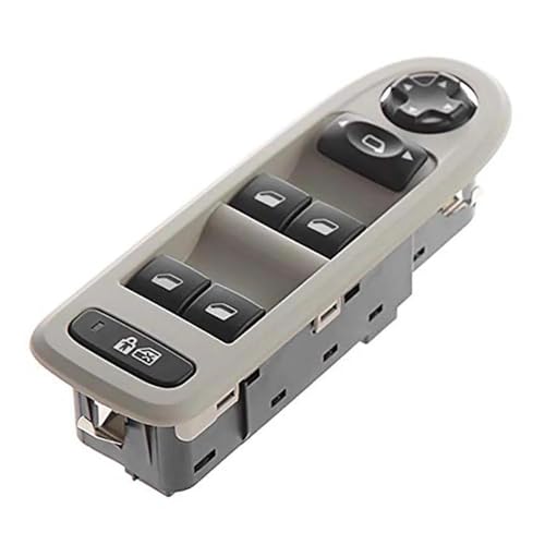 Power Fenster Schalter Heber Für Peugeot Für Citroen C5 Auto Zubehör Autoteile(Beige) von LUEVYM