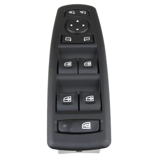 Schalterknopf Für Elektrischen Fensterheber Für Renault 2008-2016 Autoteile(Black) von LUEVYM